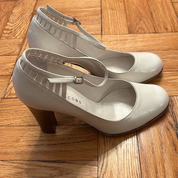 Marc Jacobs Bolla Capretto Heels Latte EUC size 37 - Picture 5 of 13